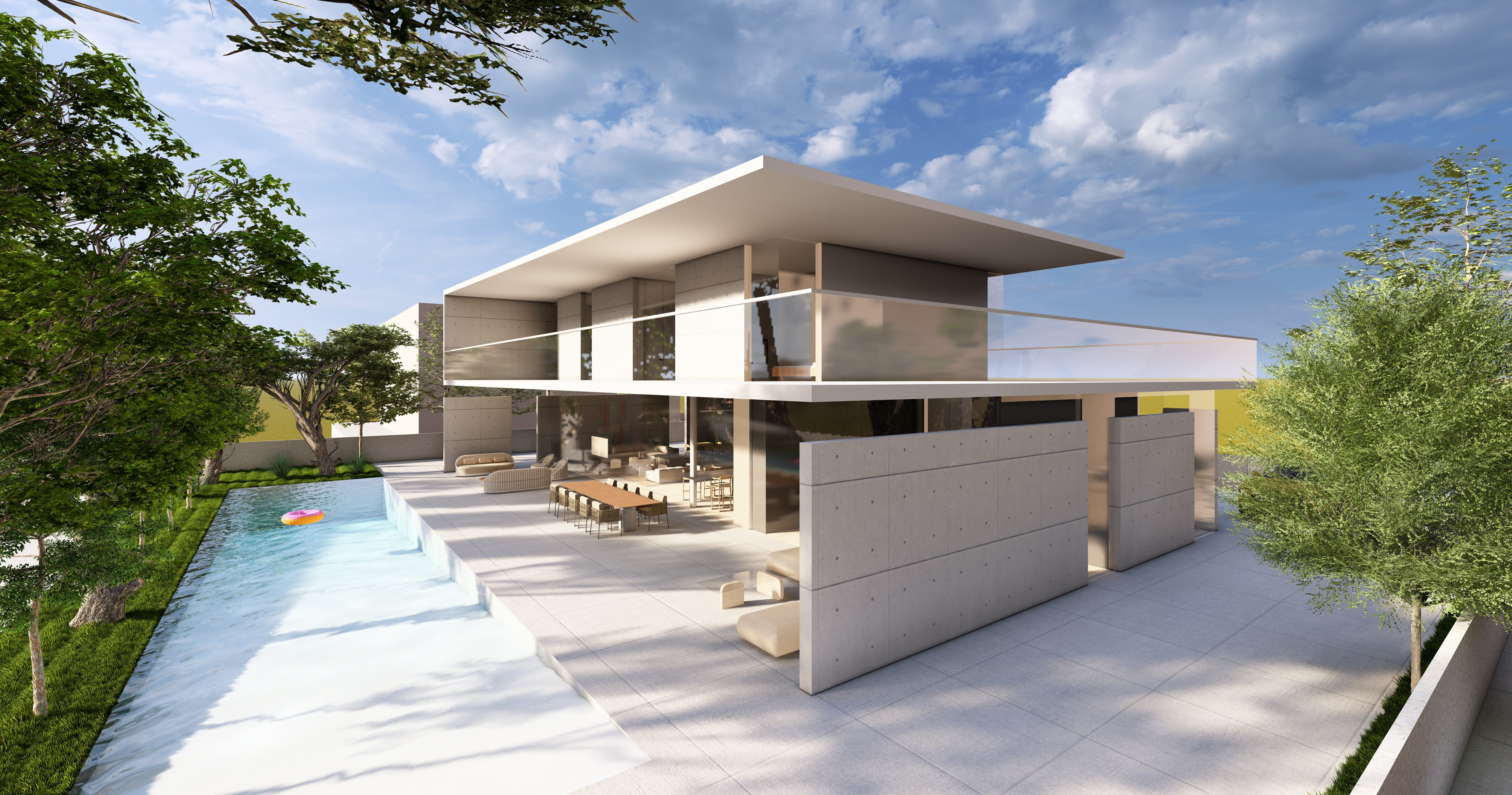 תכנון אדריכלי ועיצוב פנים לבית פרטי במושב בשפלה